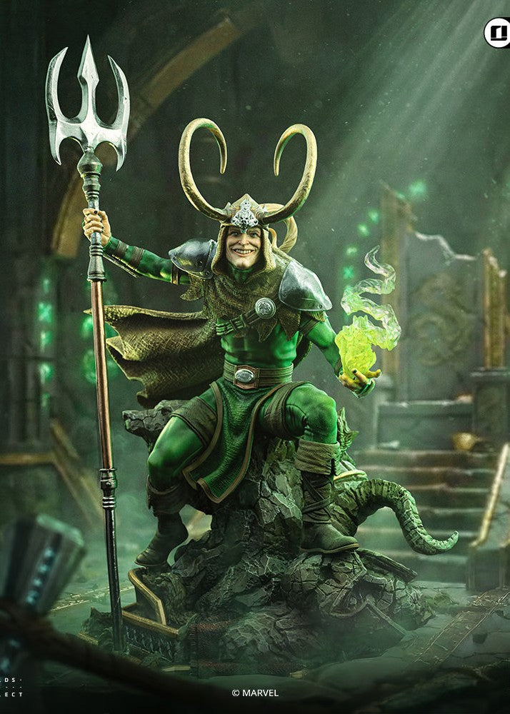 PRE-ORDER Iron Studios Marvel Comics Loki Laufeyson Art Scale 1:10 St