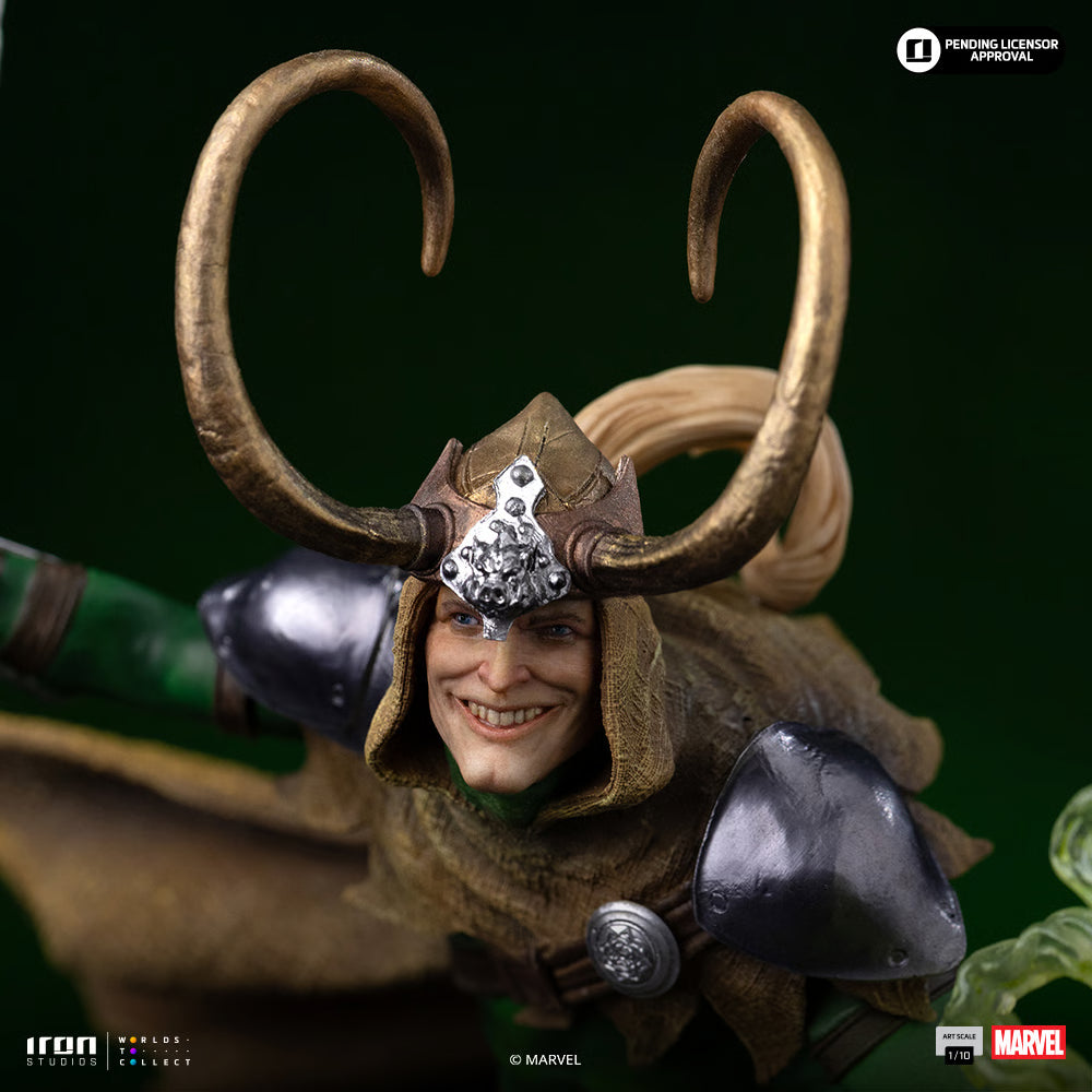 PRE-ORDER Iron Studios Marvel Comics Loki Laufeyson Art Scale 1:10 St