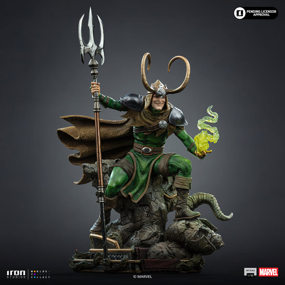 PRE-ORDER Iron Studios Marvel Comics Loki Laufeyson Art Scale 1:10 St