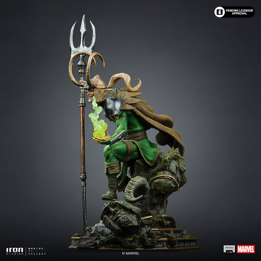 PRE-ORDER Iron Studios Marvel Comics Loki Laufeyson Art Scale 1:10 St