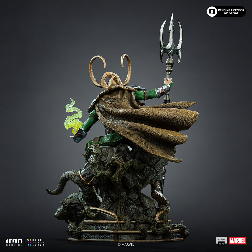 PRE-ORDER Iron Studios Marvel Comics Loki Laufeyson Art Scale 1:10 St