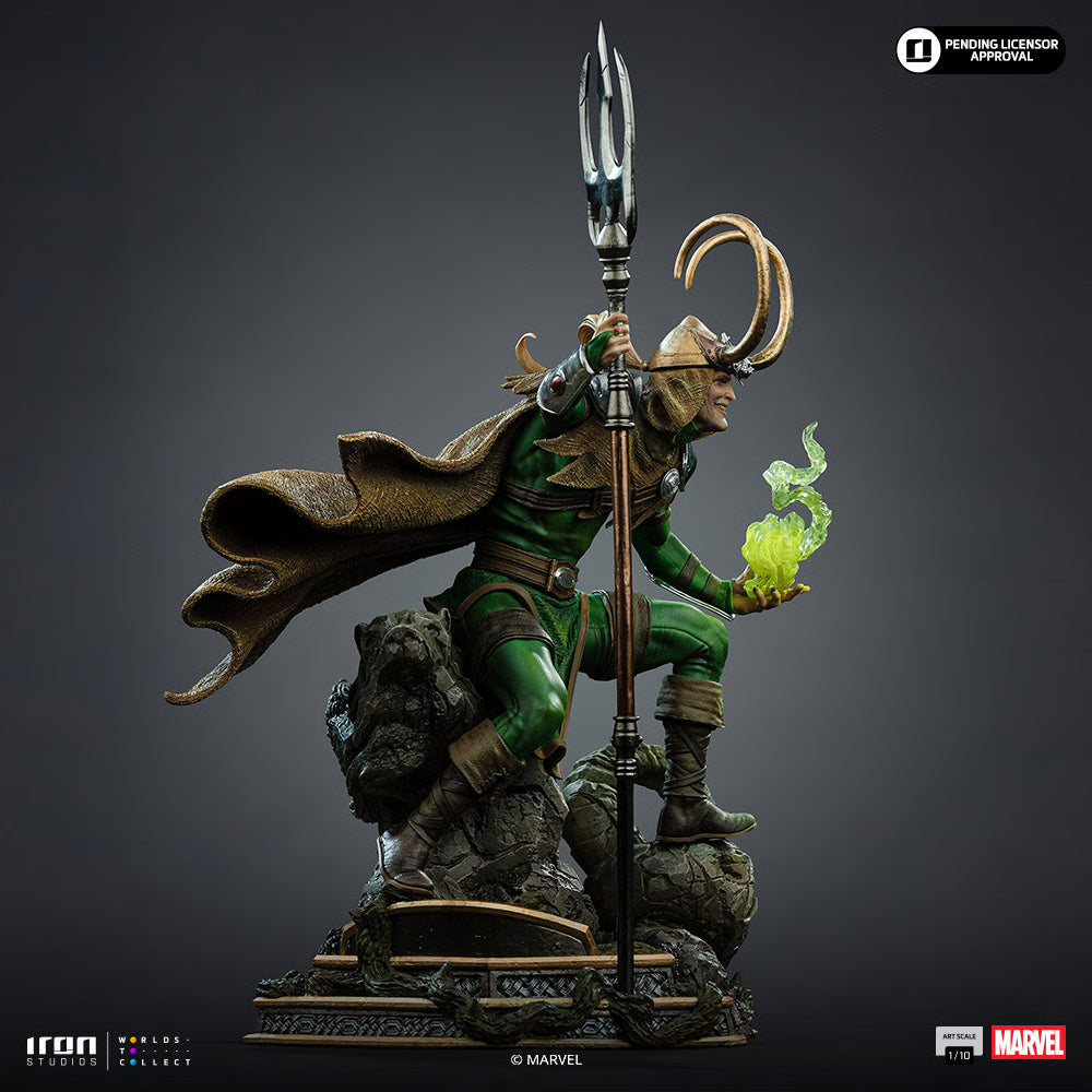 PRE-ORDER Iron Studios Marvel Comics Loki Laufeyson Art Scale 1:10 St