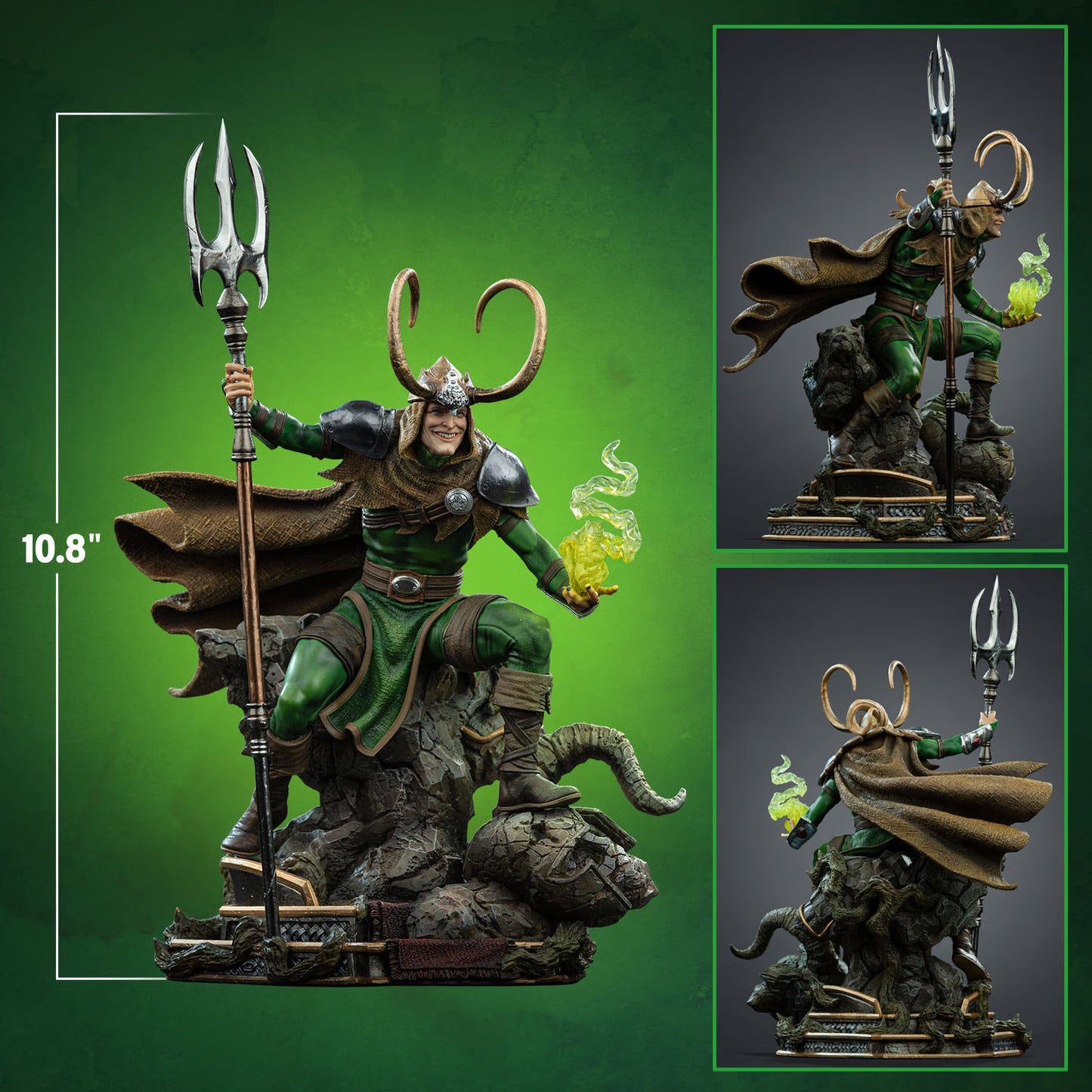 PRE-ORDER Iron Studios Marvel Comics Loki Laufeyson Art Scale 1:10 St