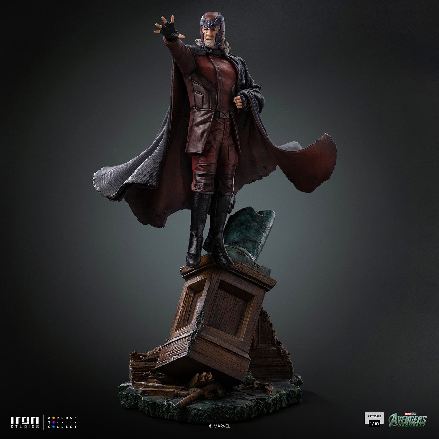 PRE-ORDER Iron Studios Avengers Doomsday Magneto 1/10th Scale Statue