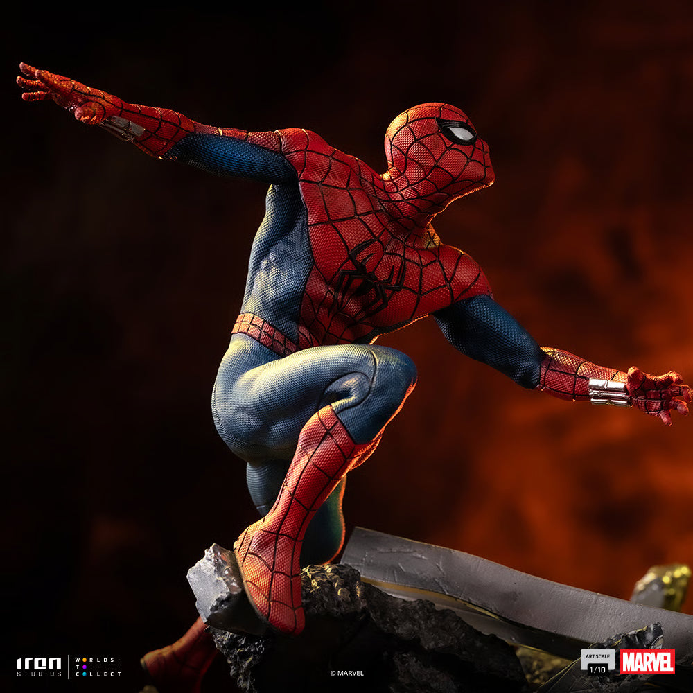 PRE-ORDER Iron Studios Spider-Man Brand New Day Spider-Man & Hulk 1/10 Art Scale Statue