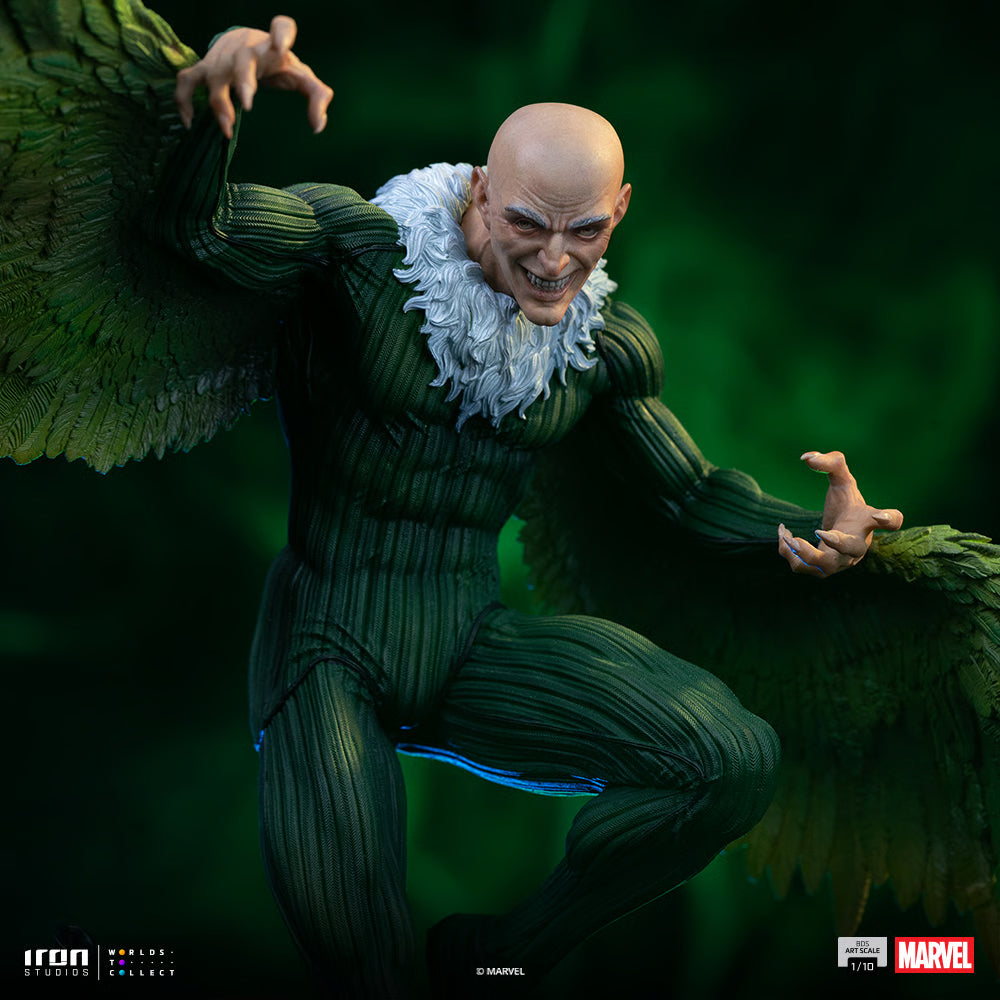 PRE-ORDER  Iron Studios Marvel Comics Vulture Battle Diorama Series Art Scale 1/10th Statue