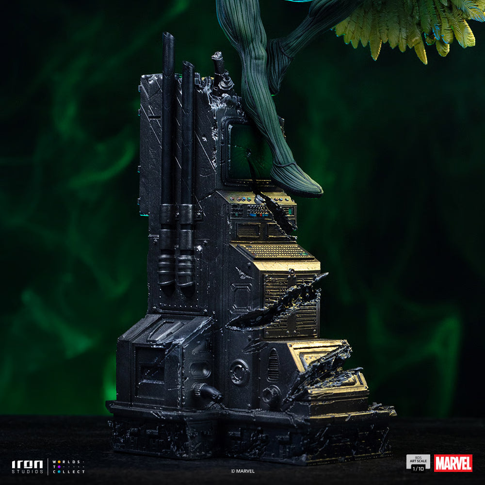 PRE-ORDER  Iron Studios Marvel Comics Vulture Battle Diorama Series Art Scale 1/10th Statue