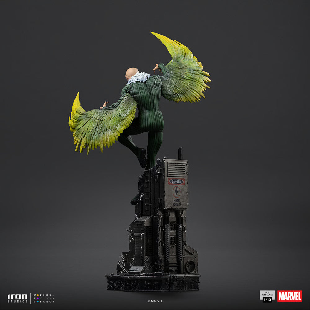 PRE-ORDER  Iron Studios Marvel Comics Vulture Battle Diorama Series Art Scale 1/10th Statue