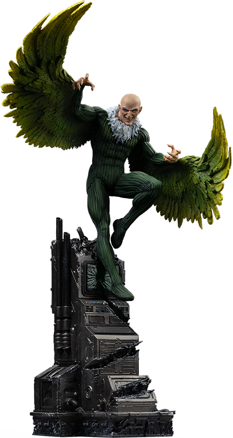 PRE-ORDER  Iron Studios Marvel Comics Vulture Battle Diorama Series Art Scale 1/10th Statue