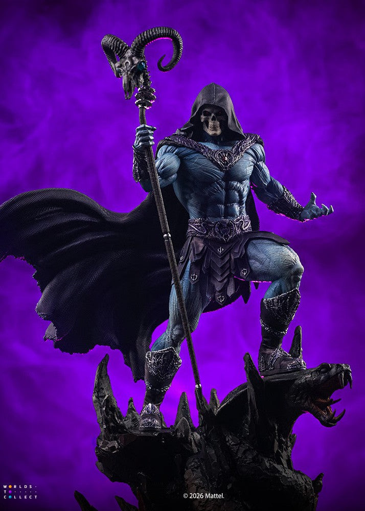 PRE-ORDER Master of the Universe Skeletor 1:10 Scale Statue Iron Studios
