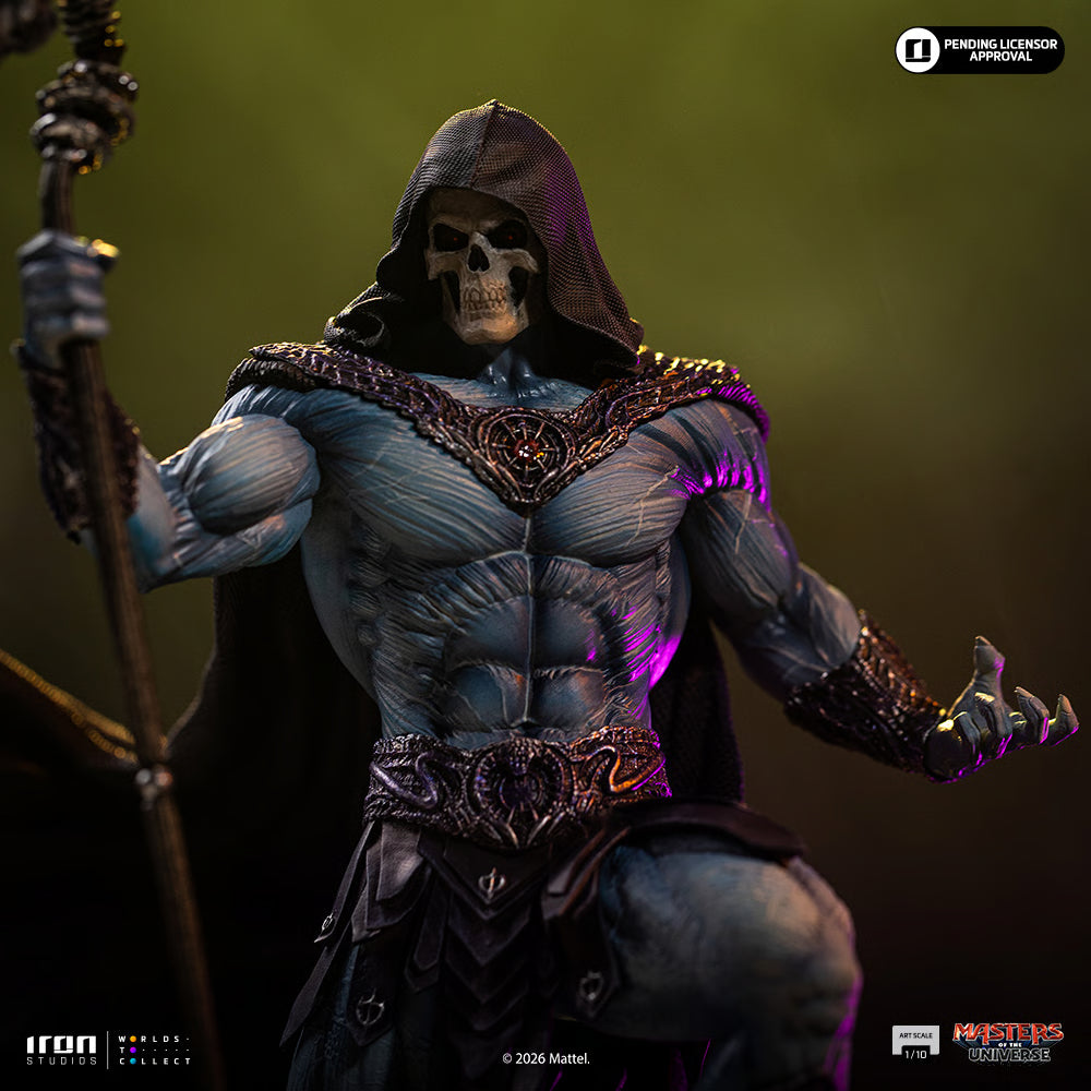 PRE-ORDER Master of the Universe Skeletor 1:10 Scale Statue Iron Studios