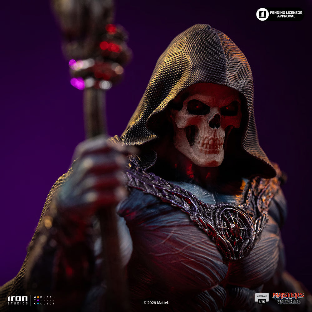 PRE-ORDER Master of the Universe Skeletor 1:10 Scale Statue Iron Studios