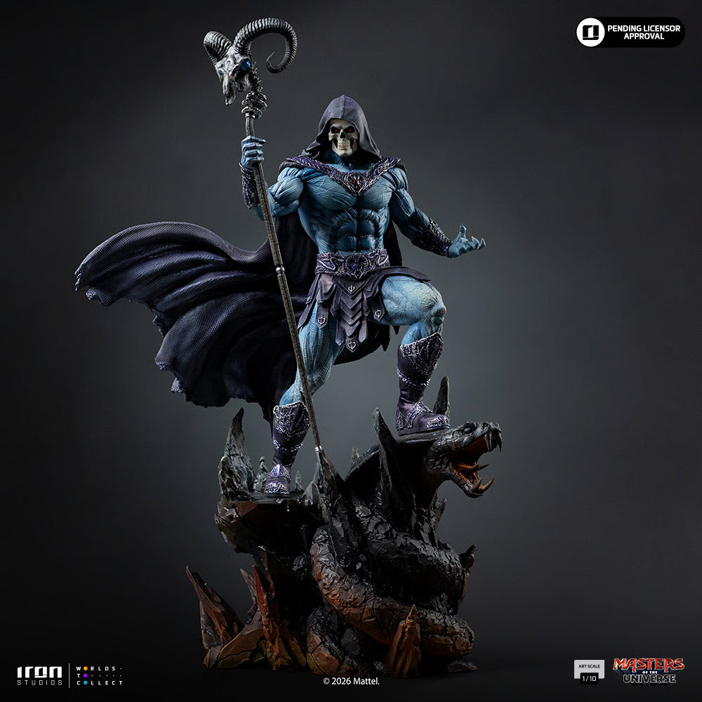 PRE-ORDER Master of the Universe Skeletor 1:10 Scale Statue Iron Studios