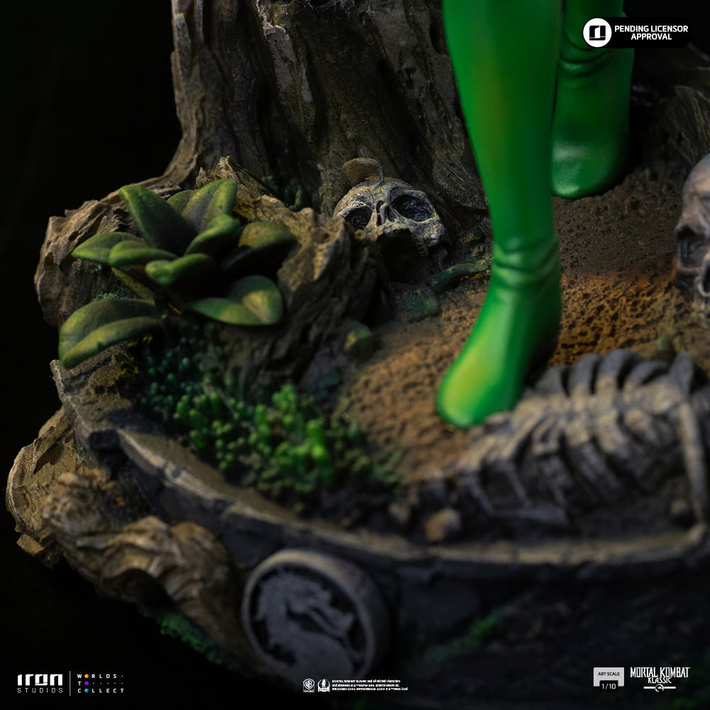PRE-ORDER Iron Studios Mortal Kombat Jade Art Scale 1/10th Statue