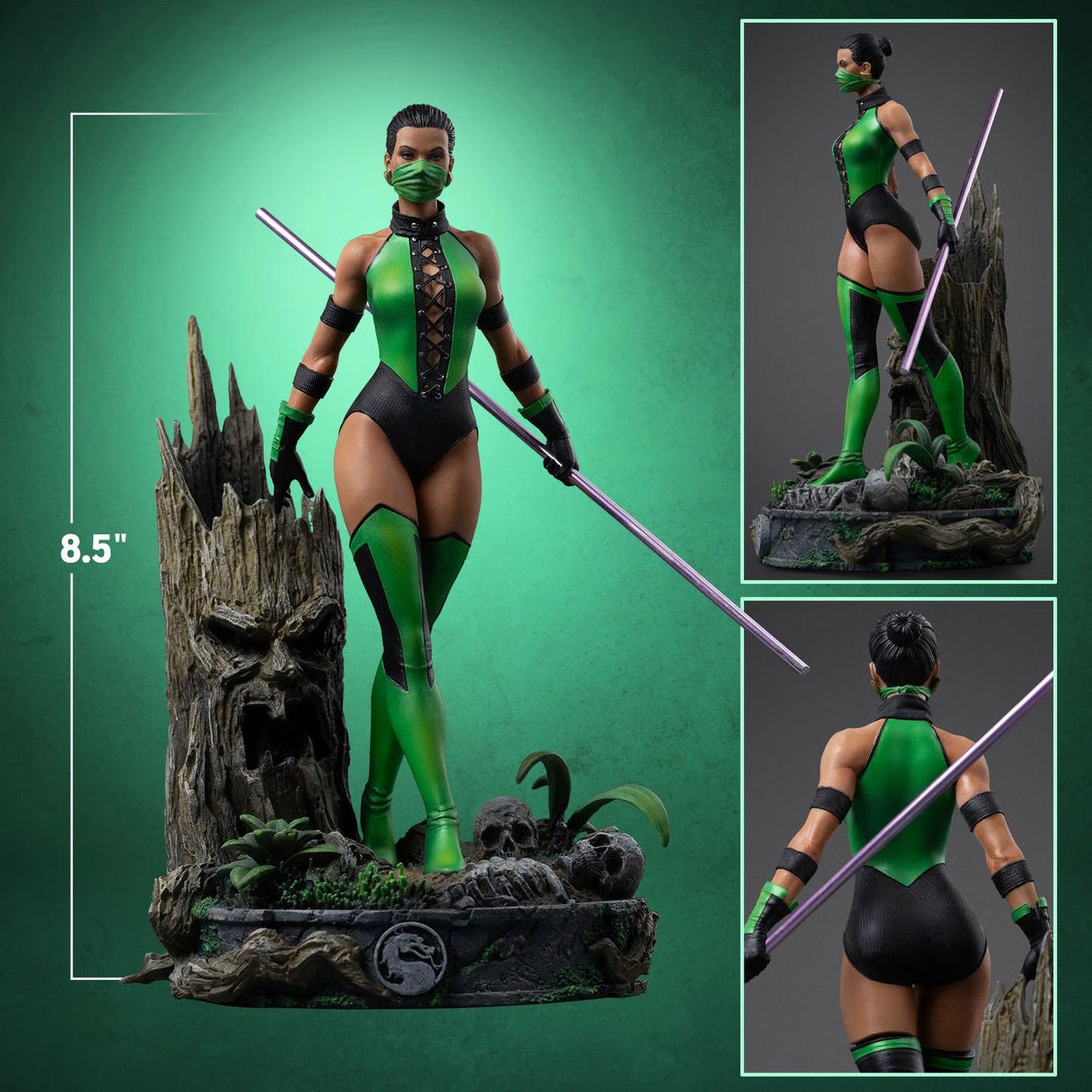 PRE-ORDER Iron Studios Mortal Kombat Jade Art Scale 1/10th Statue