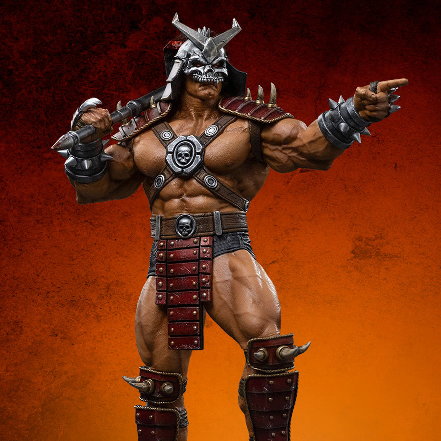 PRE-ORDER Iron Studios Mortal Kombat Shao Kahn, Emperor of Outworld Art Scale 1/10th Statue