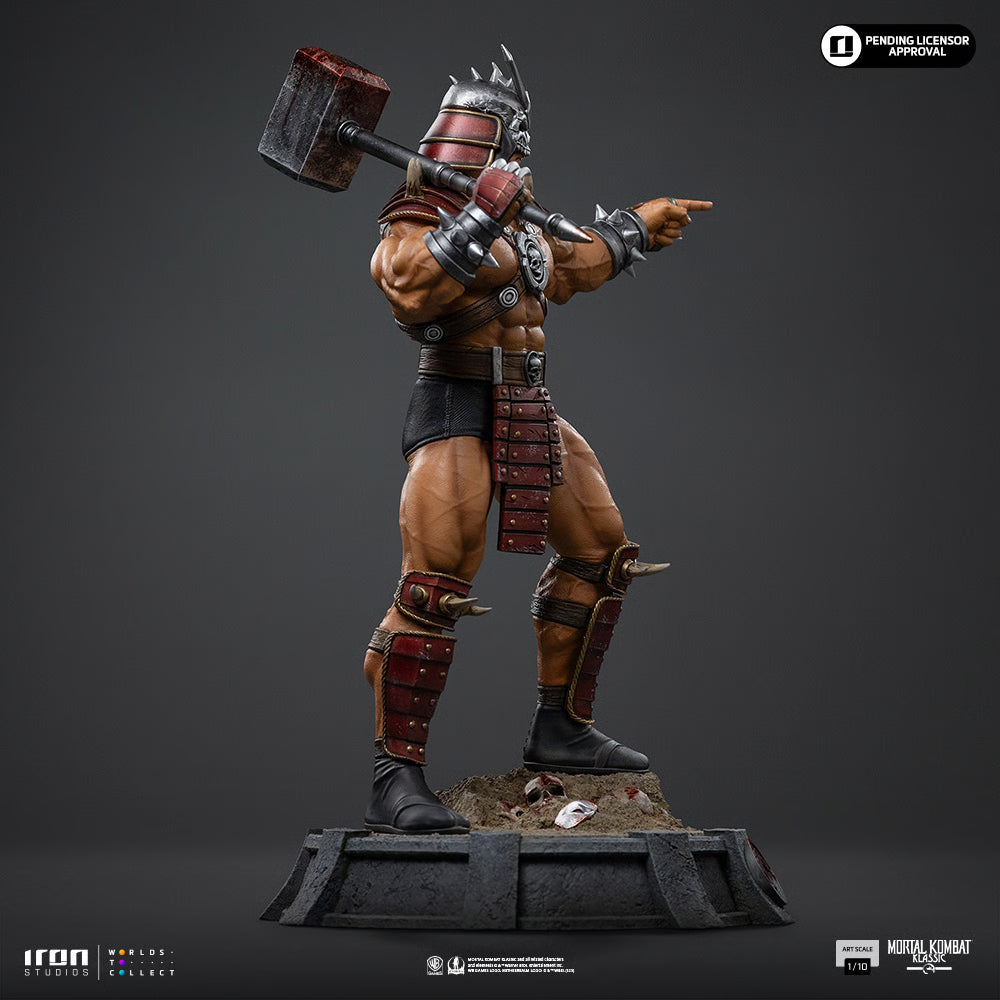 PRE-ORDER Iron Studios Mortal Kombat Shao Kahn, Emperor of Outworld Art Scale 1/10th Statue