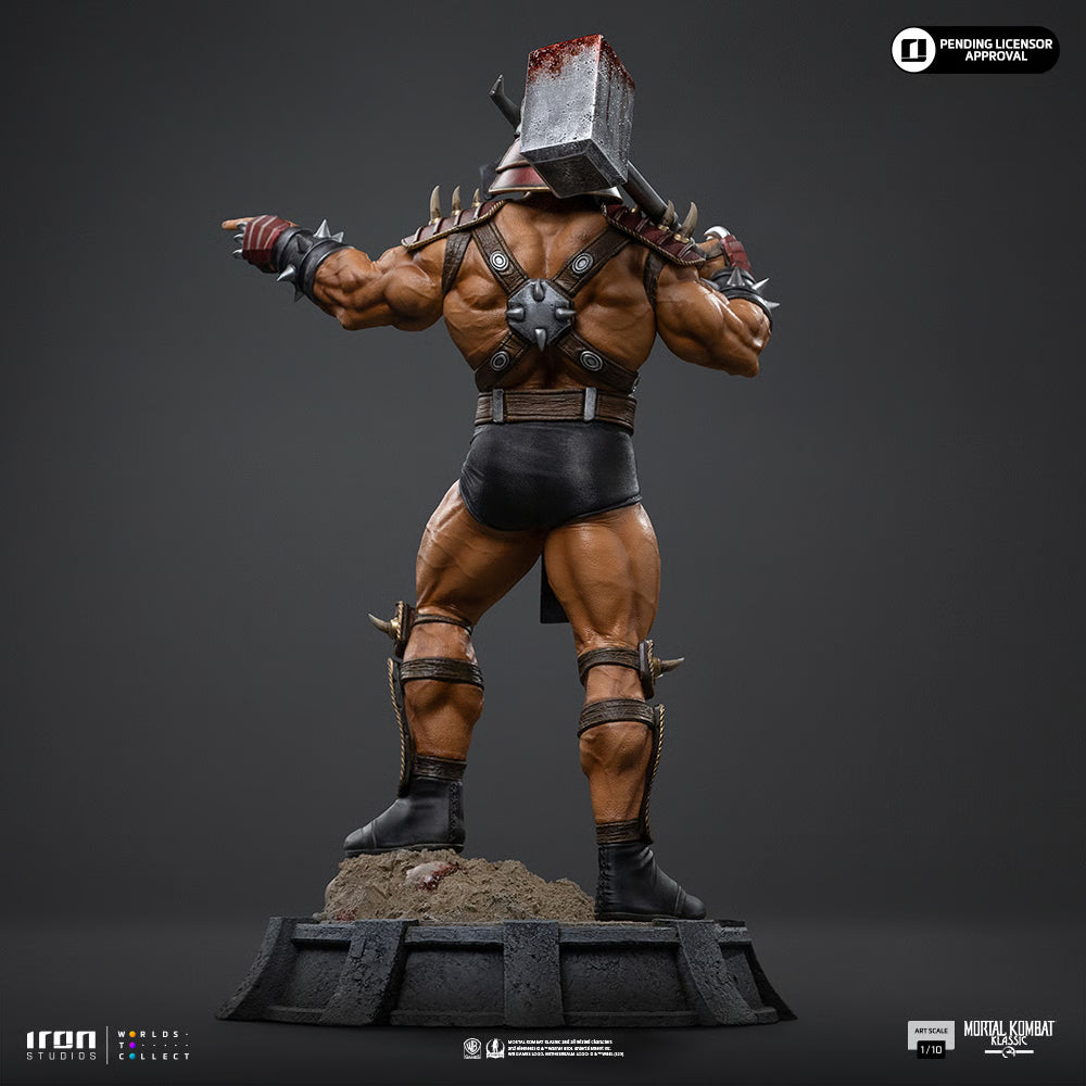 PRE-ORDER Iron Studios Mortal Kombat Shao Kahn, Emperor of Outworld Art Scale 1/10th Statue