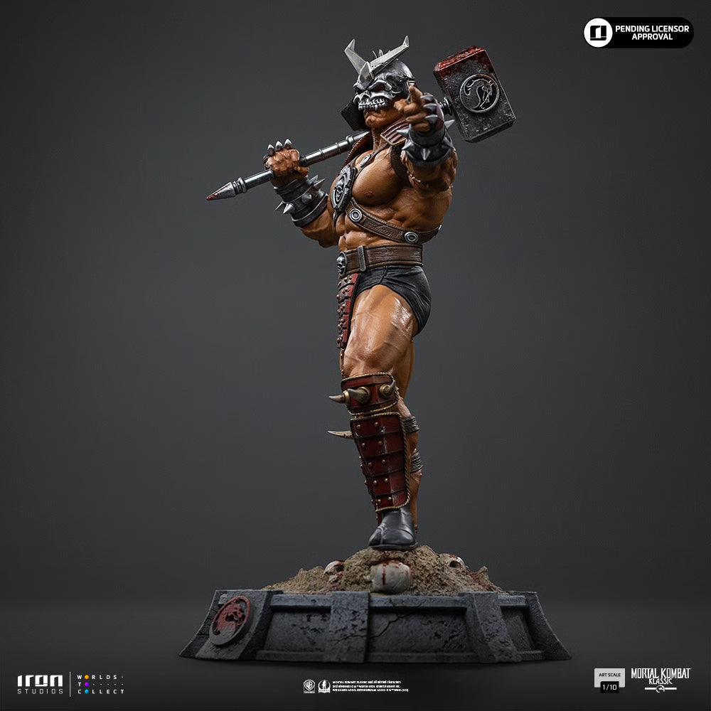 PRE-ORDER Iron Studios Mortal Kombat Shao Kahn, Emperor of Outworld Art Scale 1/10th Statue