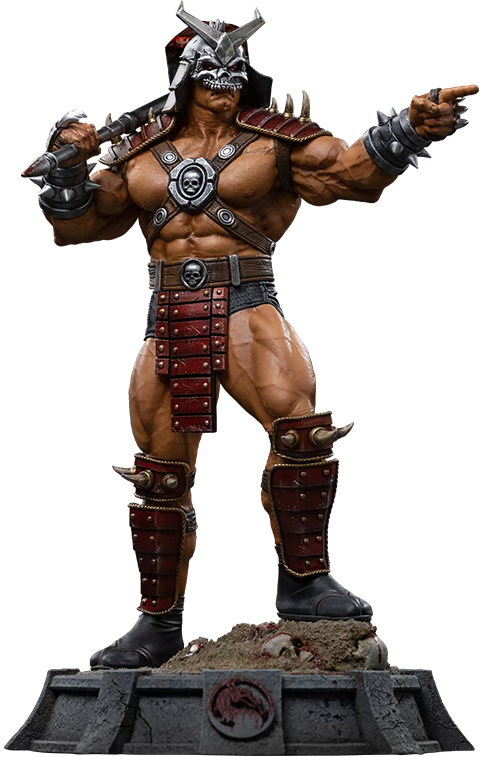 PRE-ORDER Iron Studios Mortal Kombat Shao Kahn, Emperor of Outworld Art Scale 1/10th Statue
