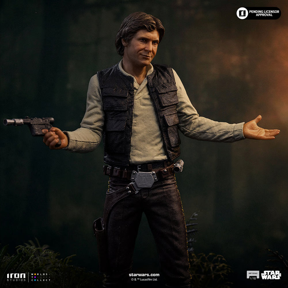 PRE-ORDER Iron Studios Star Wars: Return of the Jedi Han Solo Art Scale 1:10 Statue