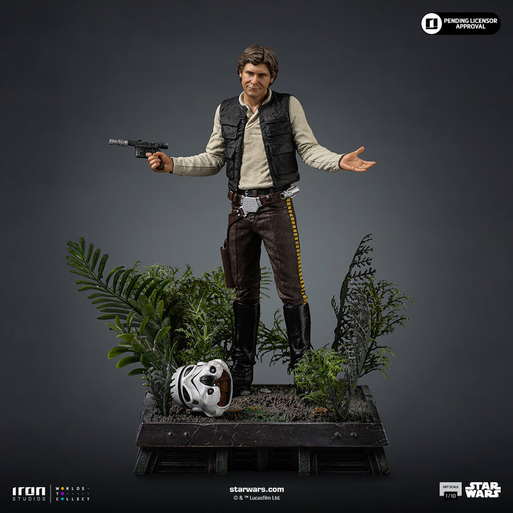 PRE-ORDER Iron Studios Star Wars: Return of the Jedi Han Solo Art Scale 1:10 Statue
