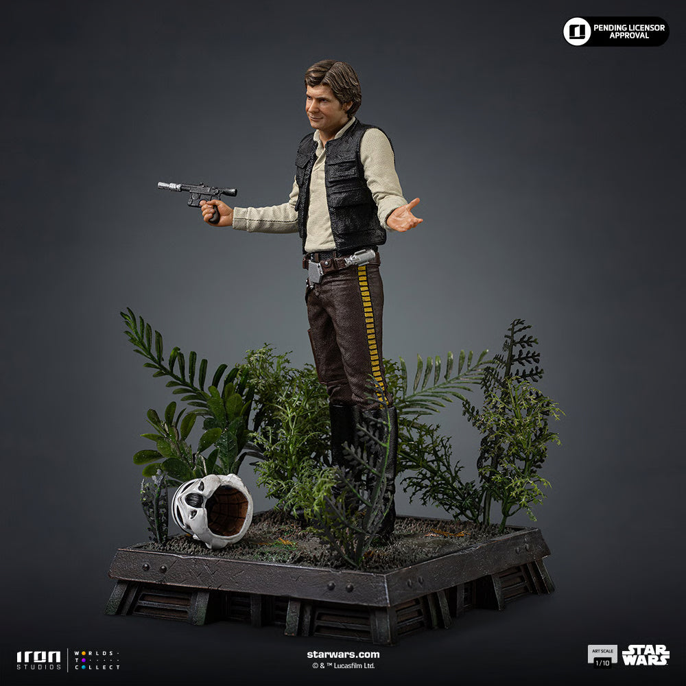 PRE-ORDER Iron Studios Star Wars: Return of the Jedi Han Solo Art Scale 1:10 Statue