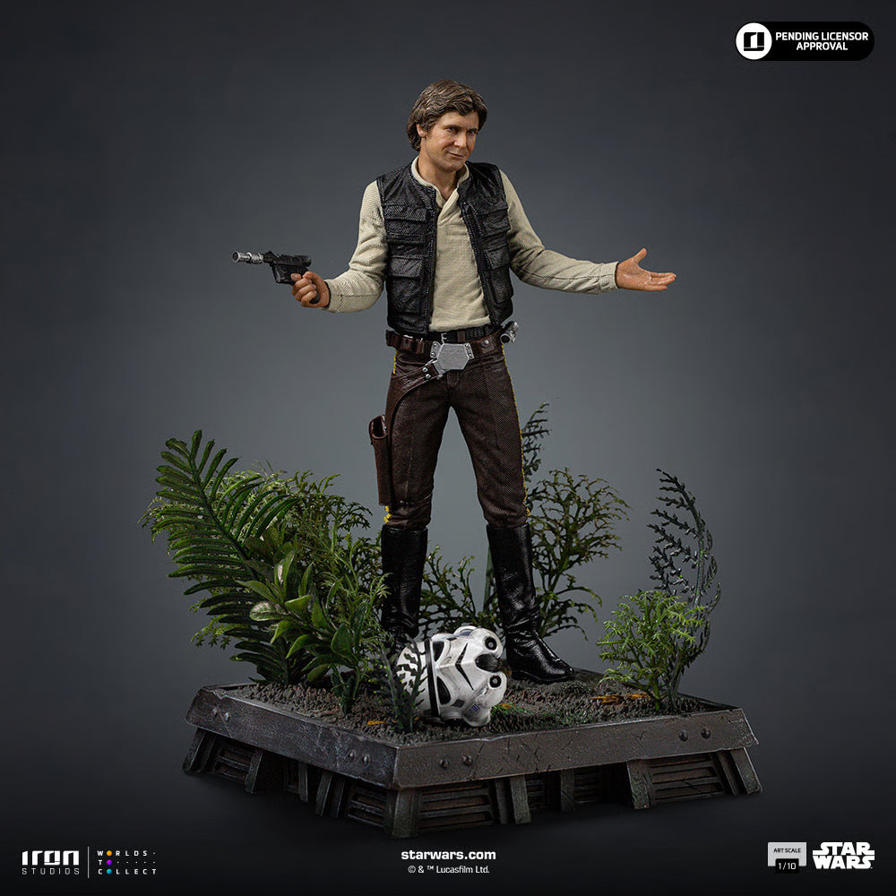 PRE-ORDER Iron Studios Star Wars: Return of the Jedi Han Solo Art Scale 1:10 Statue