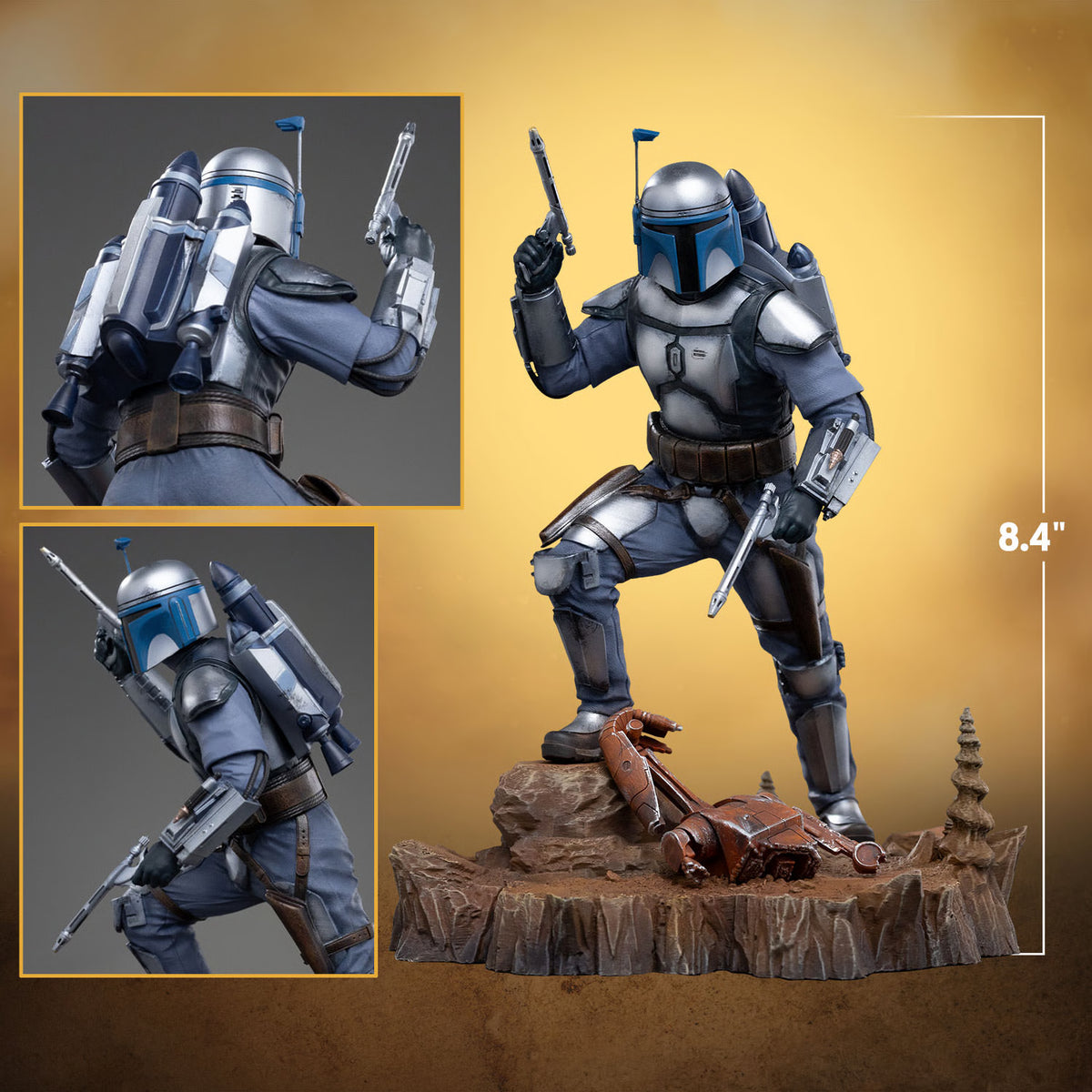 PRE-ORDER Jango Fett 1:10 Scale Statue