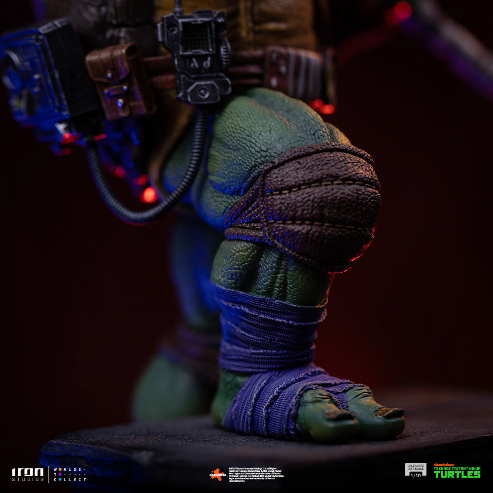 PRE-ORDER Iron Studios Teenage Mutant Ninja Turtles Donatello Unleashed Art Scale 1:10 Statue