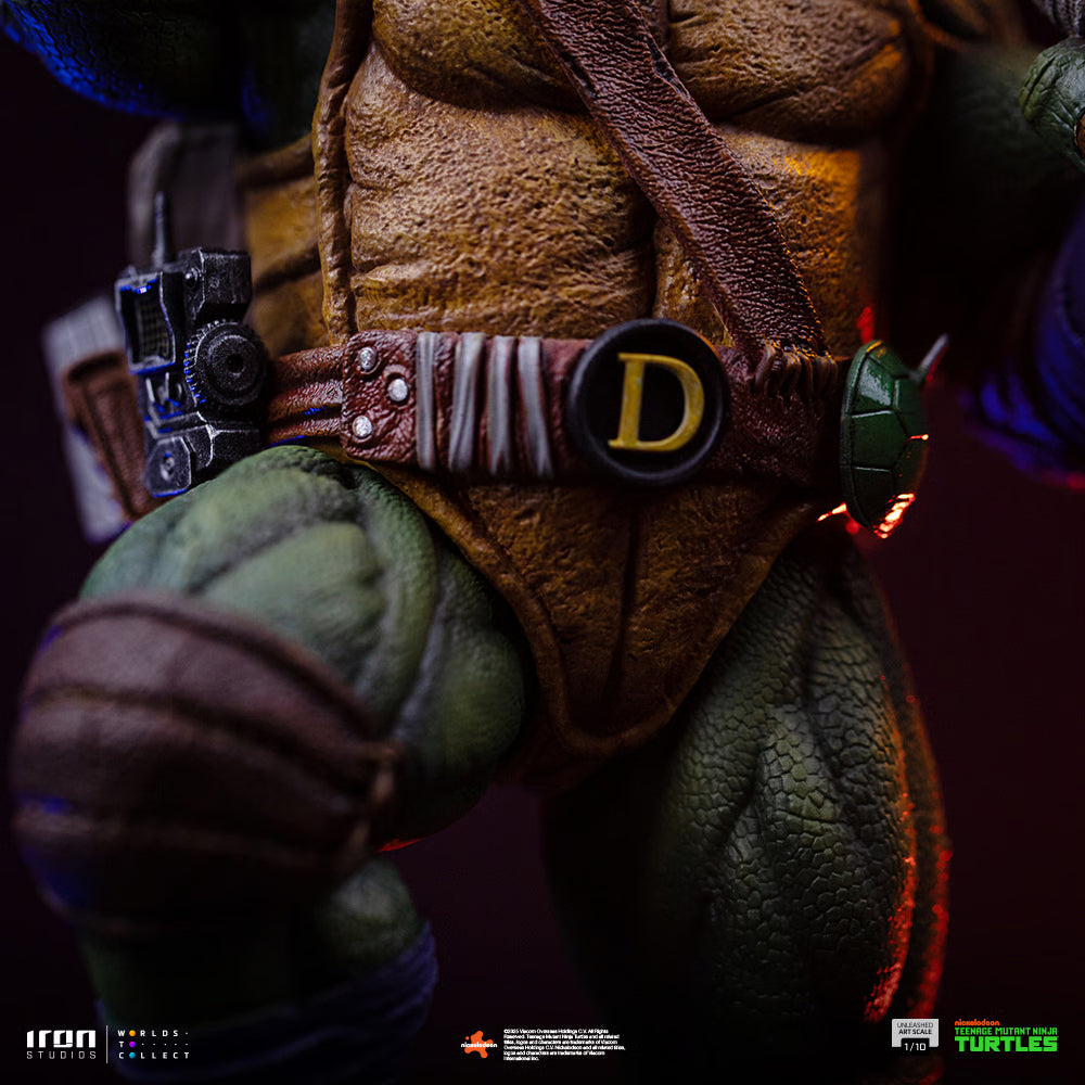 PRE-ORDER Iron Studios Teenage Mutant Ninja Turtles Donatello Unleashed Art Scale 1:10 Statue