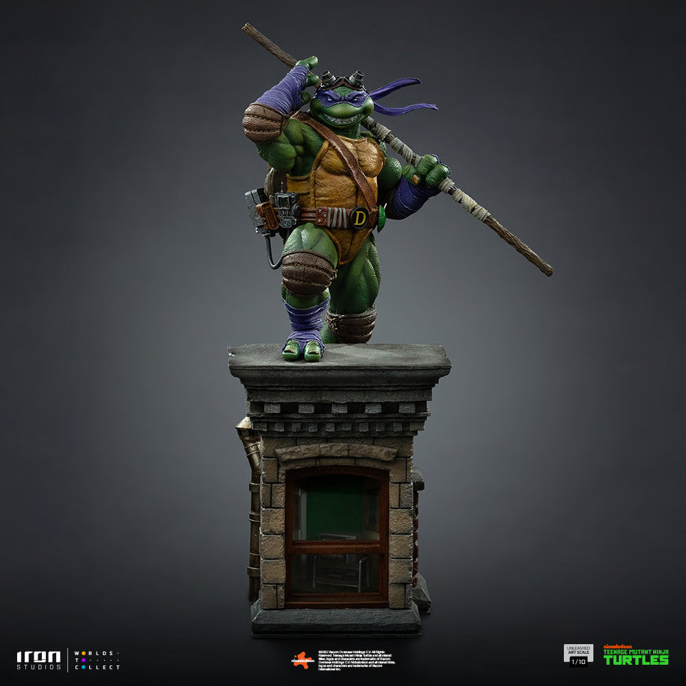 PRE-ORDER Iron Studios Teenage Mutant Ninja Turtles Donatello Unleashed Art Scale 1:10 Statue