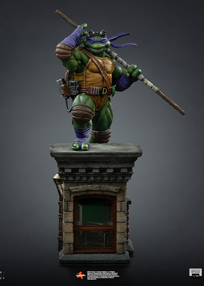 PRE-ORDER Iron Studios Teenage Mutant Ninja Turtles Donatello Unleashed Art Scale 1:10 Statue