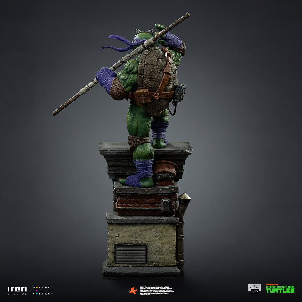 PRE-ORDER Iron Studios Teenage Mutant Ninja Turtles Donatello Unleashed Art Scale 1:10 Statue
