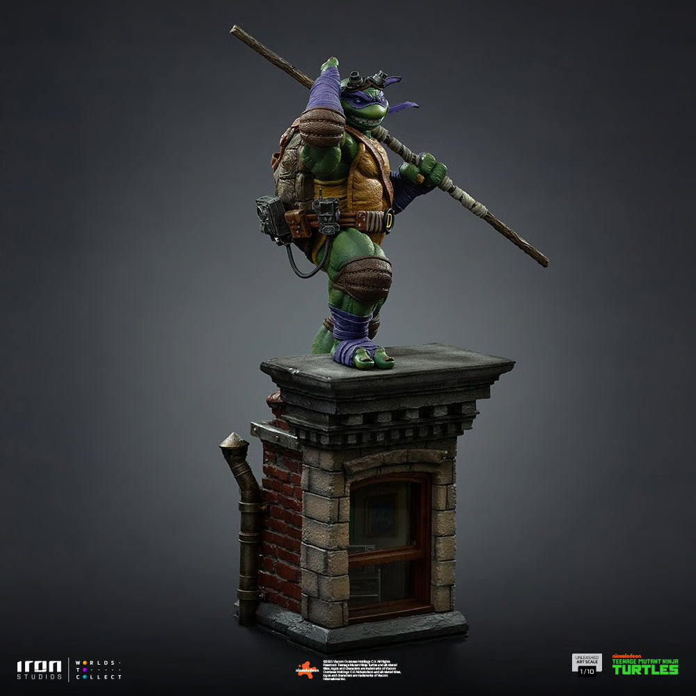 PRE-ORDER Iron Studios Teenage Mutant Ninja Turtles Donatello Unleashed Art Scale 1:10 Statue