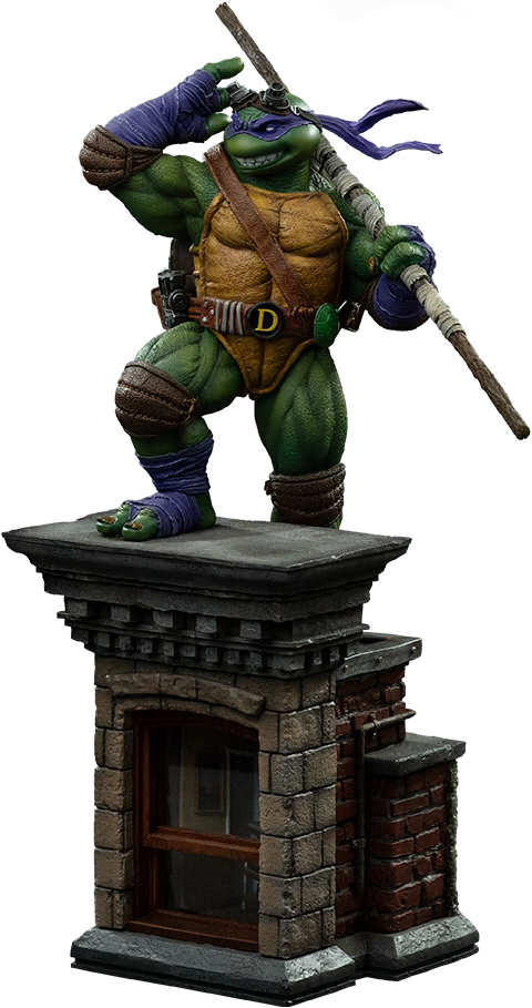 PRE-ORDER Iron Studios Teenage Mutant Ninja Turtles Donatello Unleashed Art Scale 1:10 Statue