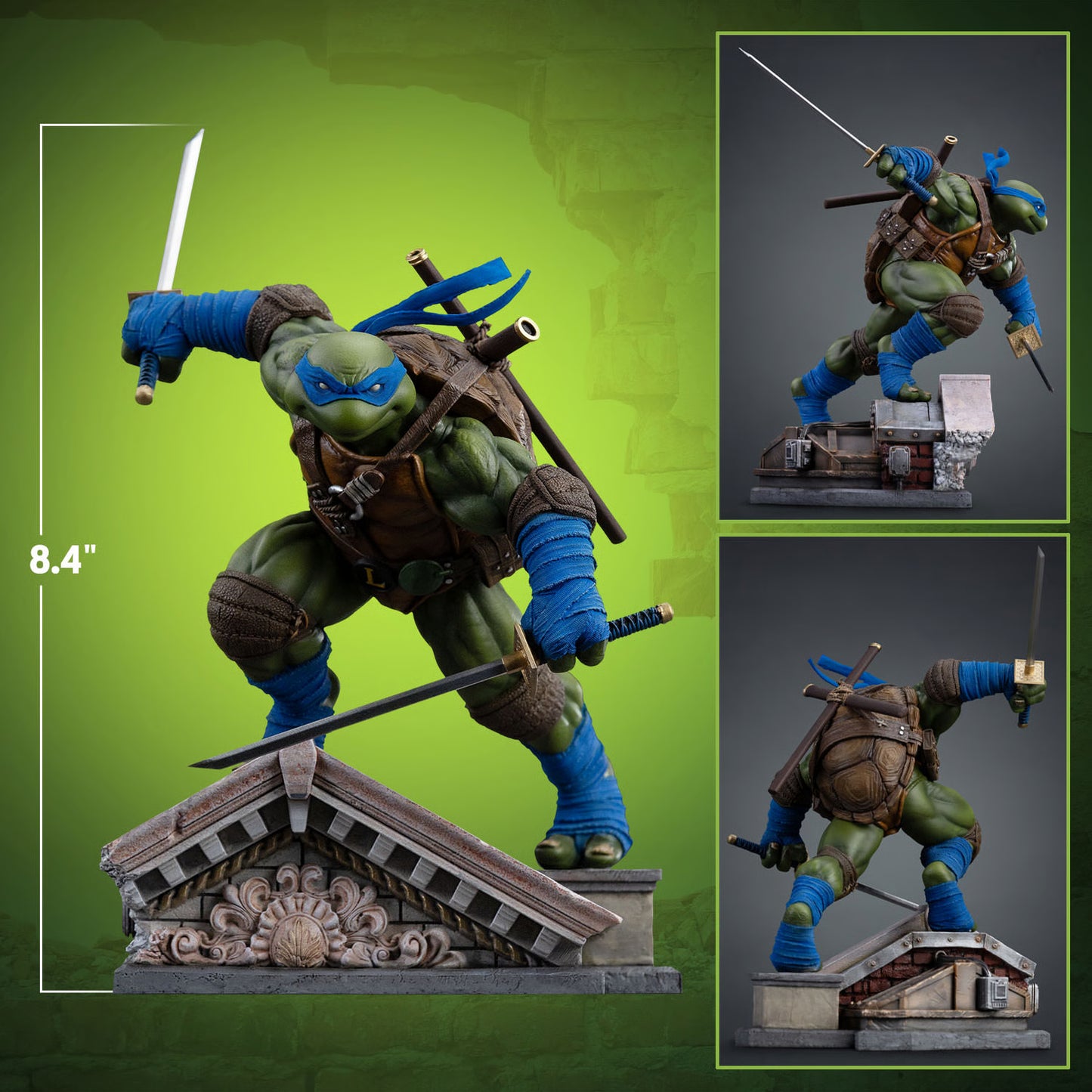 PRE-ORDER Leonardo 1:10 Scale Statue Iron Studios