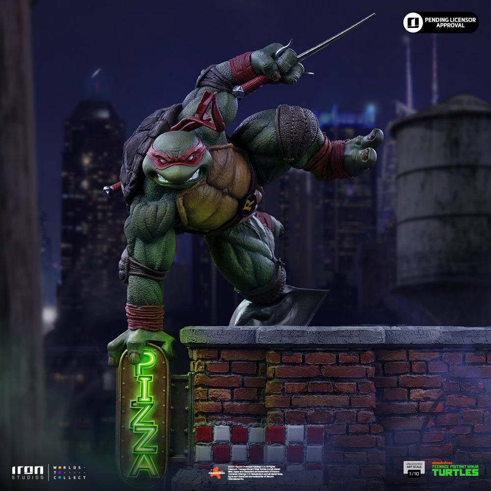 PRE-ORDER Iron Studios Teenage Mutant Ninja Turtles Raphael Unleashed 1:10 Scale Statue