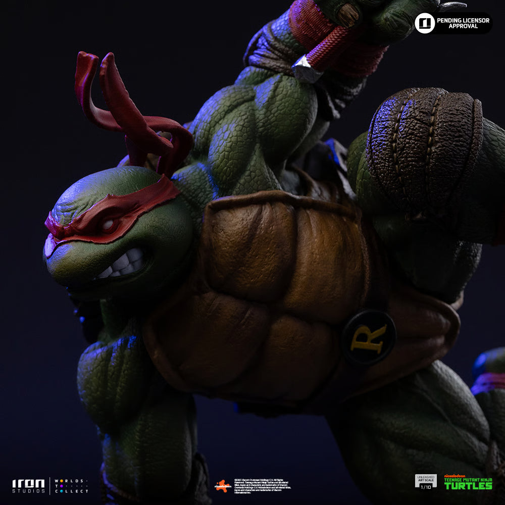 PRE-ORDER Iron Studios Teenage Mutant Ninja Turtles Raphael Unleashed 1:10 Scale Statue