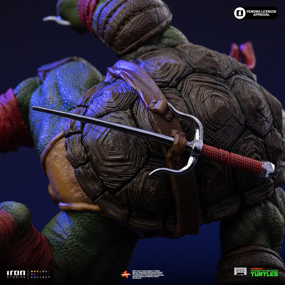 PRE-ORDER Iron Studios Teenage Mutant Ninja Turtles Raphael Unleashed 1:10 Scale Statue