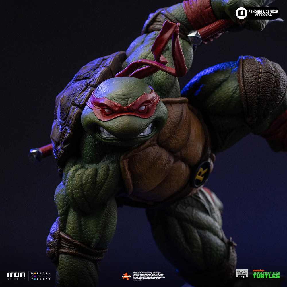 PRE-ORDER Iron Studios Teenage Mutant Ninja Turtles Raphael Unleashed 1:10 Scale Statue
