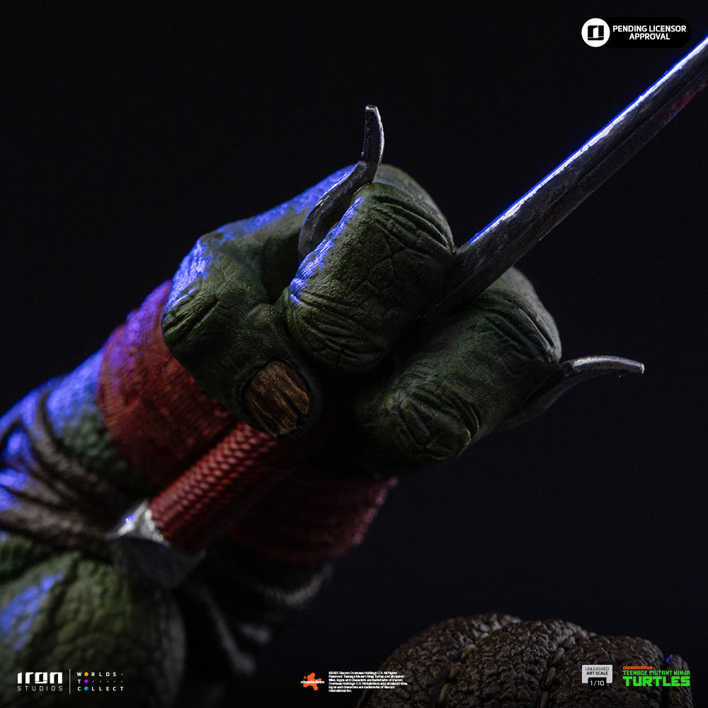 PRE-ORDER Iron Studios Teenage Mutant Ninja Turtles Raphael Unleashed 1:10 Scale Statue