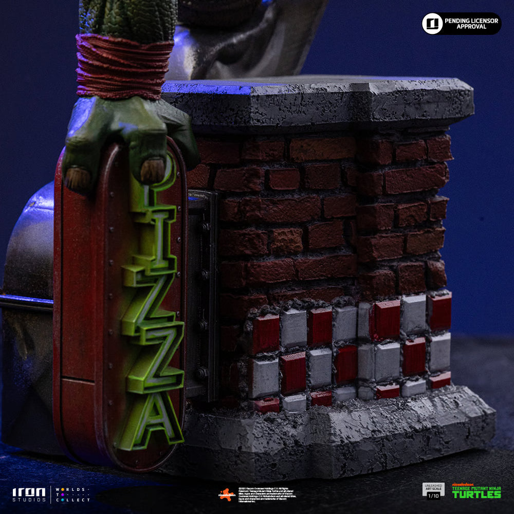PRE-ORDER Iron Studios Teenage Mutant Ninja Turtles Raphael Unleashed 1:10 Scale Statue