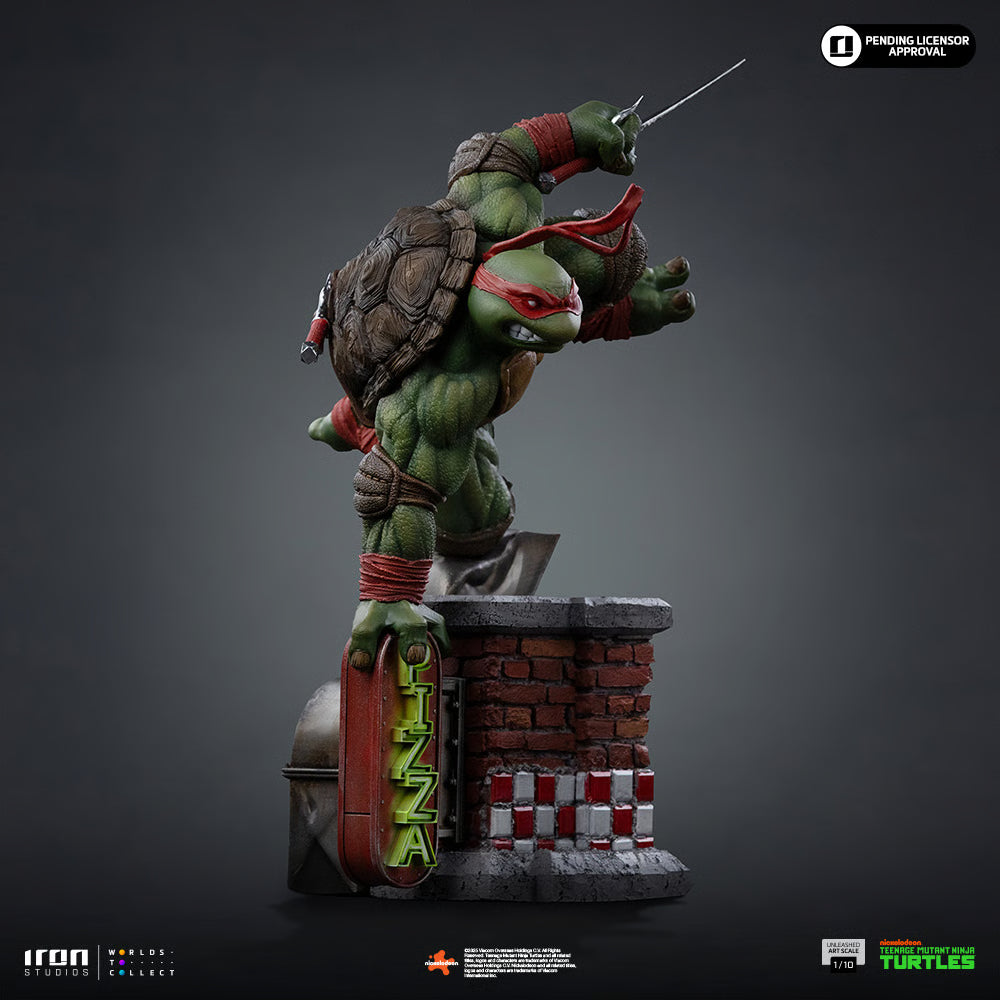 PRE-ORDER Iron Studios Teenage Mutant Ninja Turtles Raphael Unleashed 1:10 Scale Statue