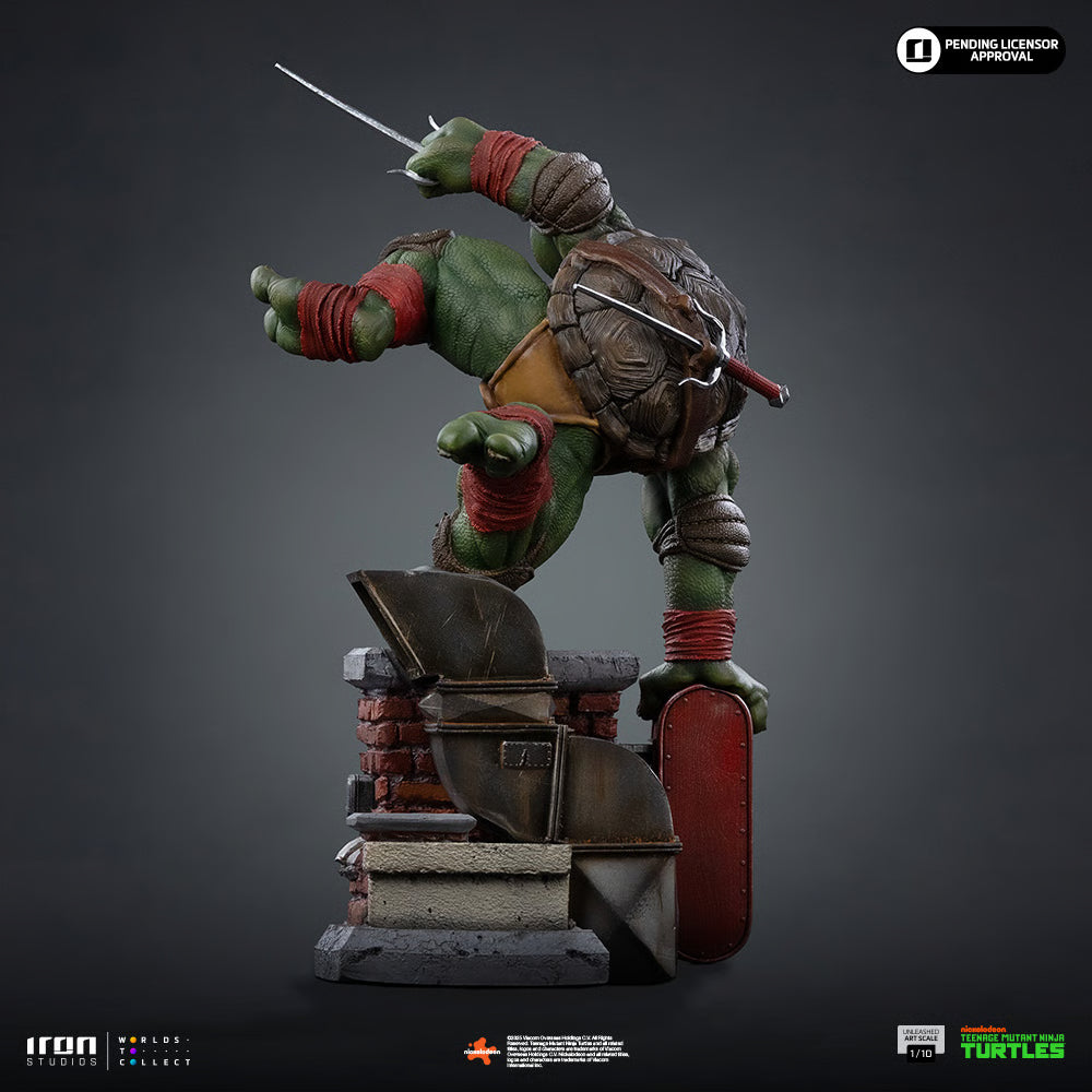 PRE-ORDER Iron Studios Teenage Mutant Ninja Turtles Raphael Unleashed 1:10 Scale Statue