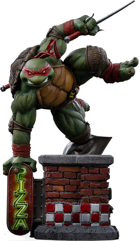 PRE-ORDER Iron Studios Teenage Mutant Ninja Turtles Raphael Unleashed 1:10 Scale Statue
