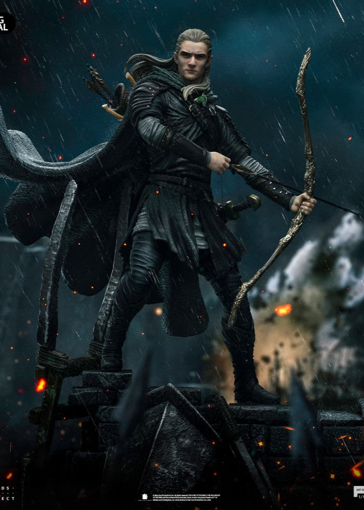 PRE-ORDER Iron Studios The Lord of the Rings Legolas Unleashed 1:10 Scale Statue