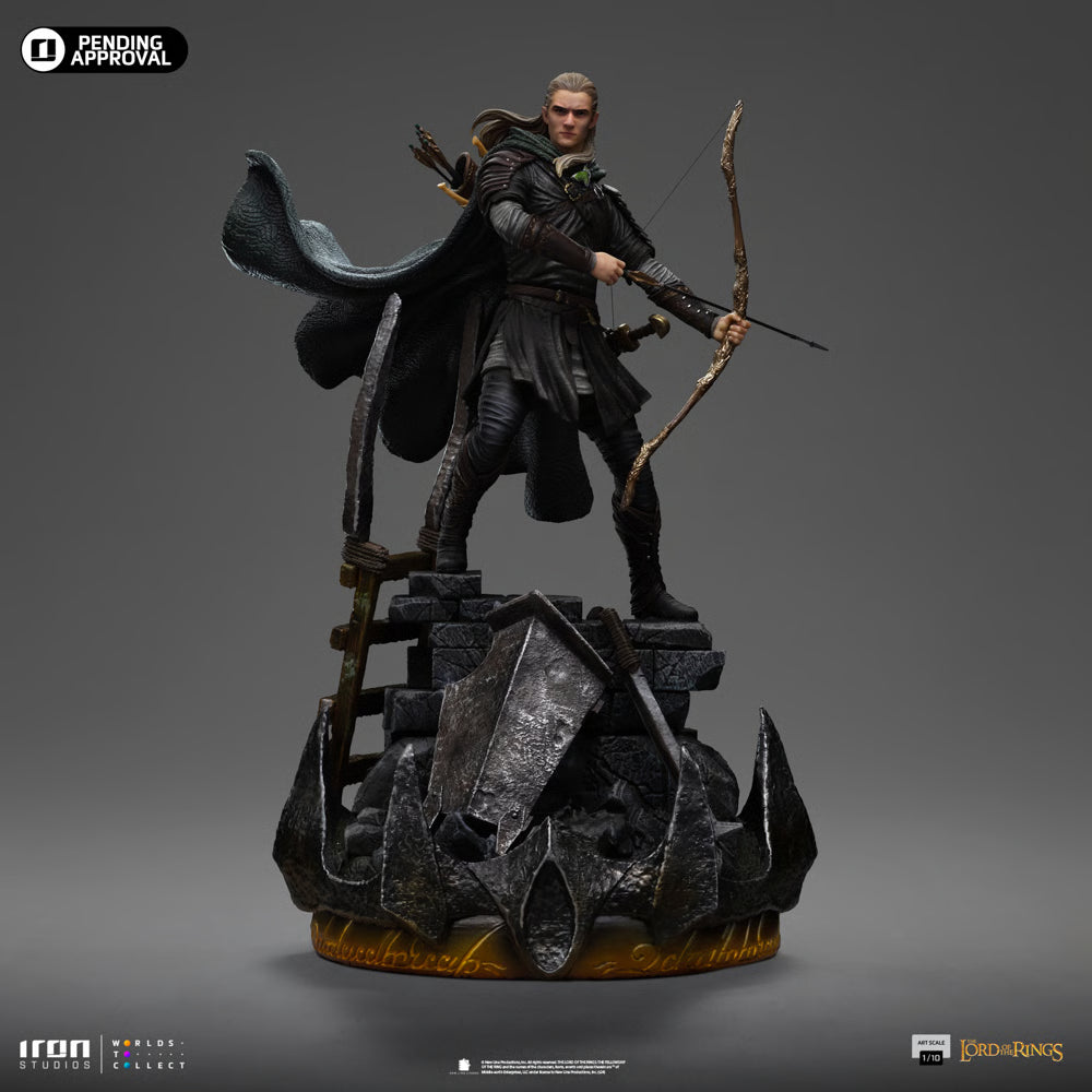 PRE-ORDER Iron Studios The Lord of the Rings Legolas Unleashed 1:10 Scale Statue