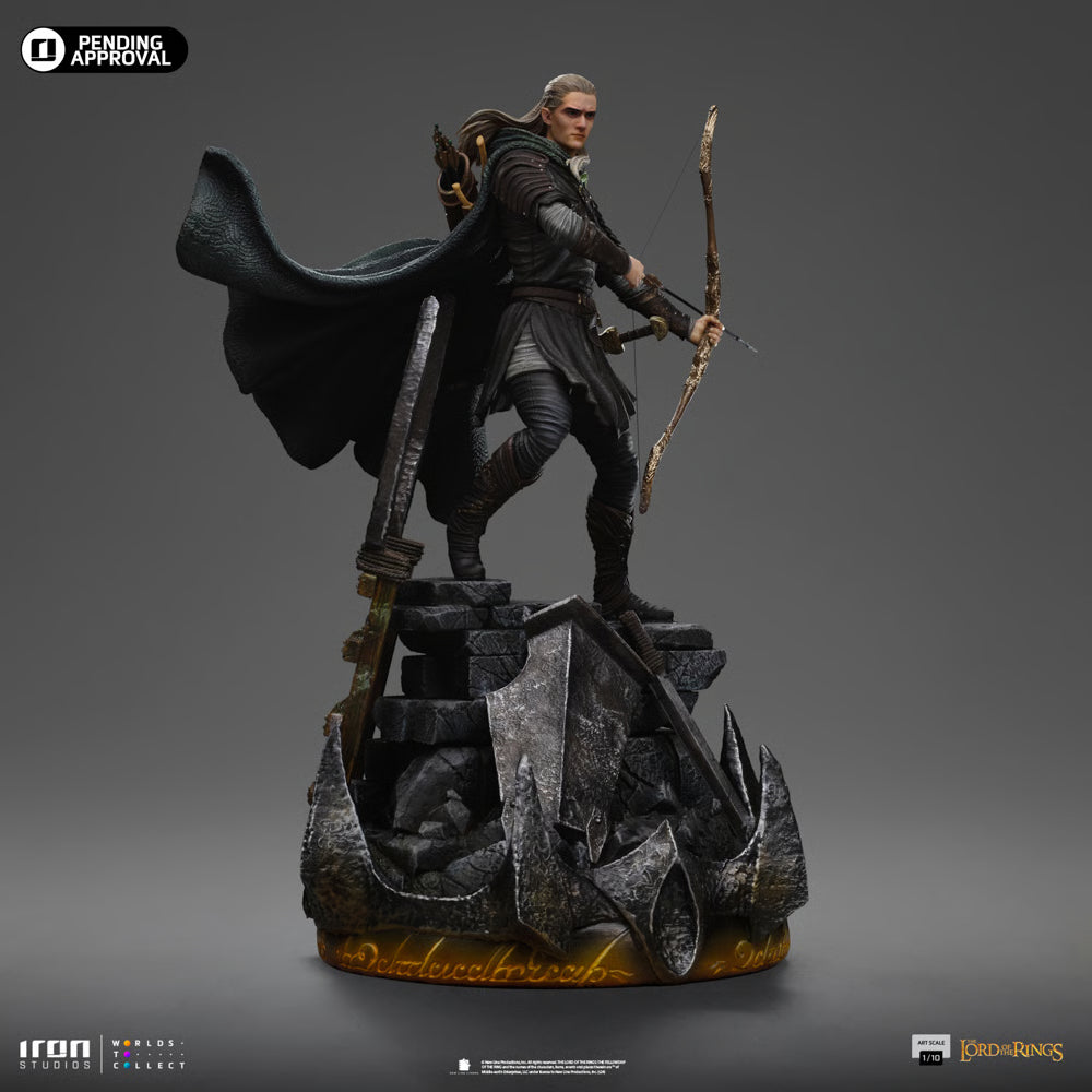 PRE-ORDER Iron Studios The Lord of the Rings Legolas Unleashed 1:10 Scale Statue
