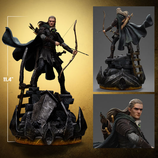 PRE-ORDER Iron Studios The Lord of the Rings Legolas Unleashed 1:10 Scale Statue